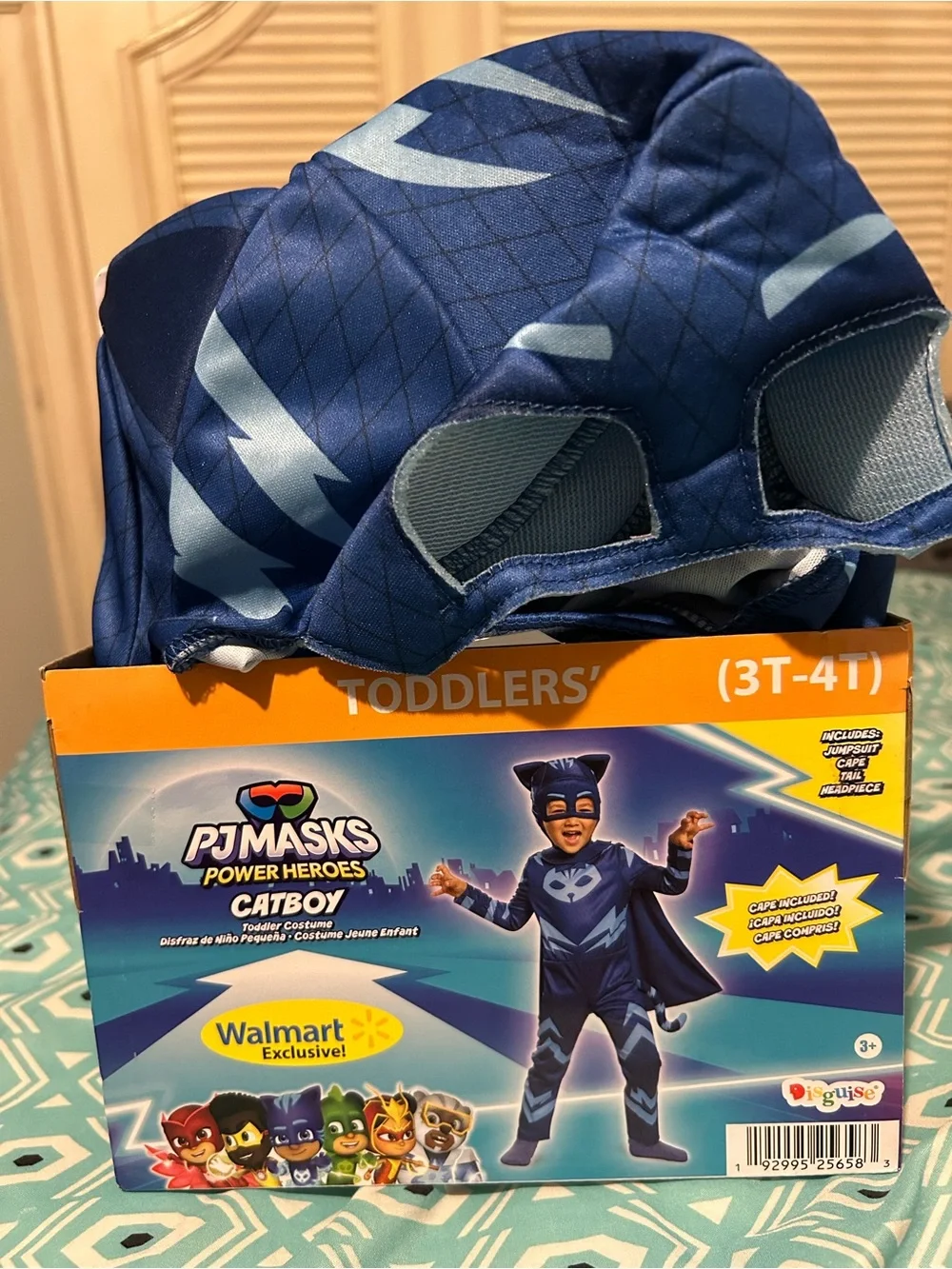NWT Catboy Toddler Costume - Blue (3T-4T)